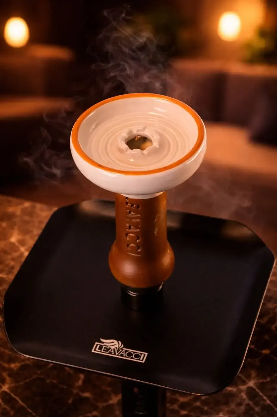 Leavacci White Shisha Bowl